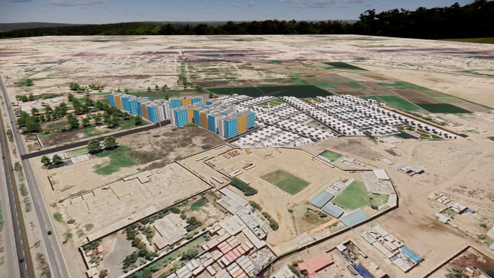 Fachada 3D Perlas de Pimentel
